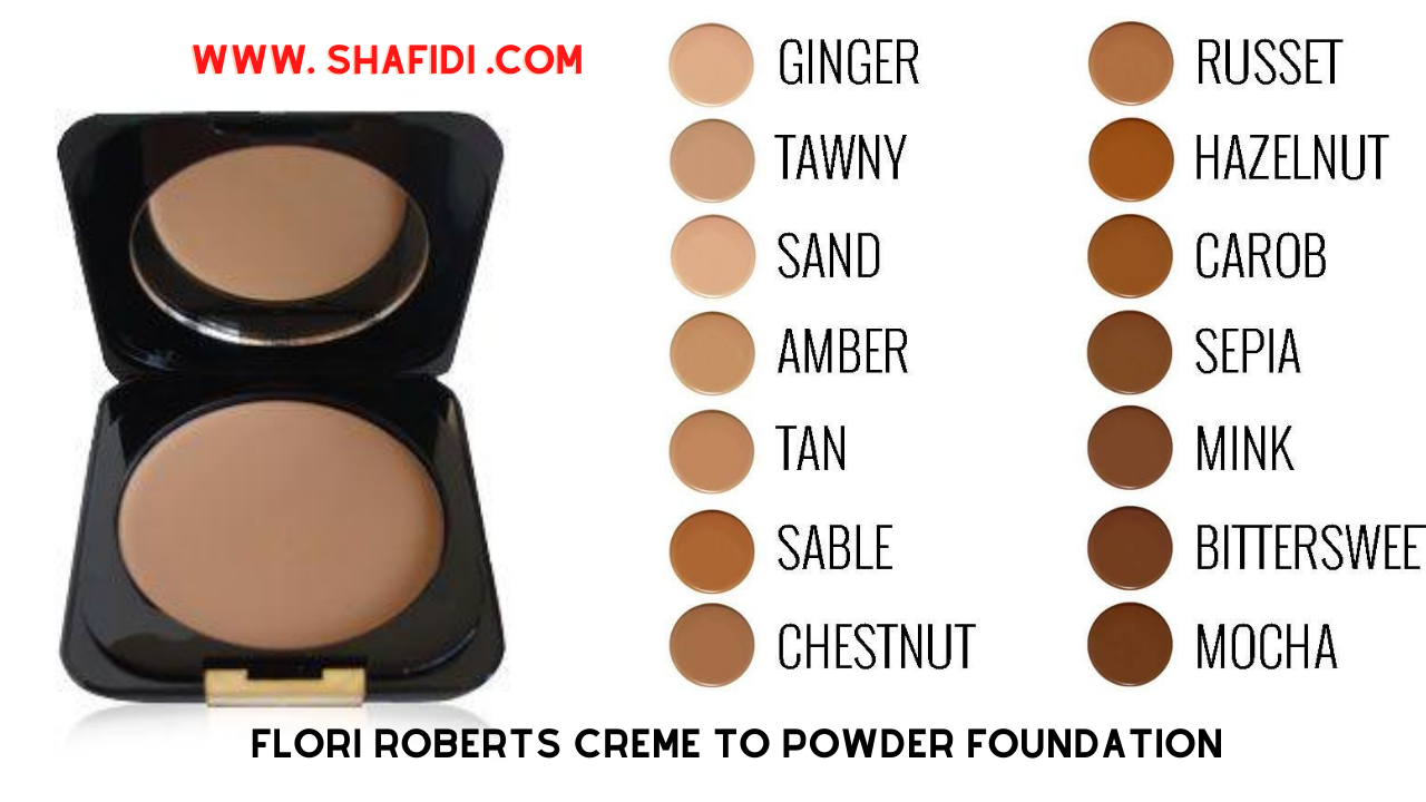 E) FLORI ROBERTS CREME TO POWDER FOUNDATION